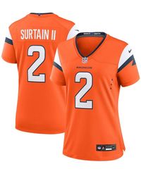 Nike - Patrick Surtain Ii Denver Broncos Game Jersey - Lyst