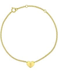 Roxy - Waterproof Pineapple Pattern Heart Bracelet - Lyst