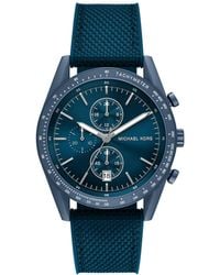 Michael Kors - Accelerator Chronograph Nylon Watch 42mm - Lyst