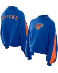 KTZ - New York Knicks Sport Night Balloon Sleeves Sweatshirt - Lyst