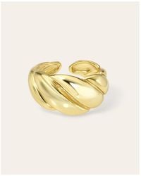 Zoe Lev - Large Croissant Ring - Lyst