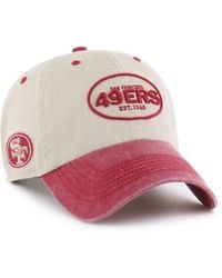 '47 - San Francisco 49ers Breaking Trail Clean Up Adjustable Hat - Lyst
