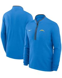 Nike - Los Angeles Chargers Lightweight Victory Dri-fit Half-zip Pullover Hoodie - Lyst