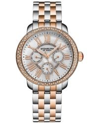 Stuhrling - Quartz Sonata Watch – -tone Bracelet - Lyst