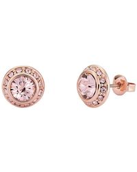 Ted Baker - Soletia: Solitaire Sparkle Crystal Stud Earrings - Lyst