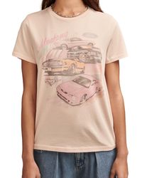 Lucky Brand - Ford Mustang Cotton Crewneck T-shirt - Lyst