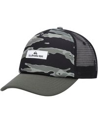 Quiksilver - Pidgeon Chicken Trucker Snapback Hat - Lyst
