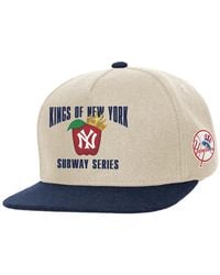 Mitchell & Ness - New York Yankees Subway Series Matchup Pro Pinch Snapback Hat - Lyst
