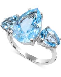 Macy's - Multi-pear Shape Statement Ring (9-1/2 Ct. T.w. - Lyst