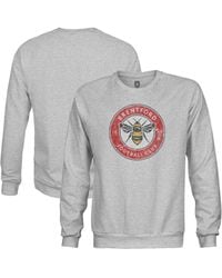 1863fc - Brentford Fc Color Badge Pullover Sweatshirt - Lyst
