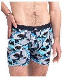 Saxx Underwear Co. - Daytripper Relaxed-fit Printed Boxer Briefs - Lyst