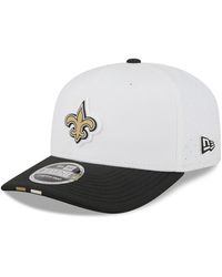 KTZ - White/black New Orleans Saints 2025 Nfl Training Camp 9seventy Adjustable Hat - Lyst
