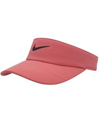 Nike Golf Maroon Performance Visor - Pink