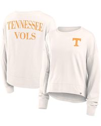 Fanatics - Branded White Tennessee Volunteers Kickoff Full Back Long Sleeve T-shirt - Lyst