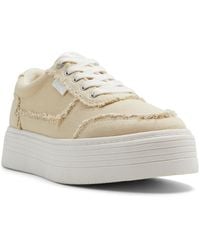 Roxy - Sheilahh 2.0 Fray Lace-up Sneakers - Lyst