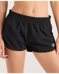 Volcom - Simply Solid Cover-up Boardshorts - Lyst