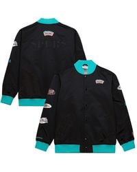 Mitchell & Ness - San Antonio Spurs Hardwood Classics Team Og 3.0 Lightweight Satin Full-snap Jacket - Lyst