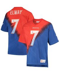 Mitchell & Ness - John Elway Orange - Lyst