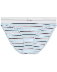 Calvin Klein - Ribbed Bikini Underwear Qf8022 - Lyst
