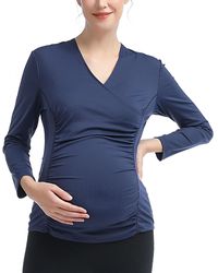 Kimi + Kai - Kimi + Kai Maternity Essential Nursing Active Top - Lyst