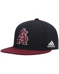 adidas - Black And Maroon Arizona State Sun Devils On-field Baseball Fitted Hat - Lyst
