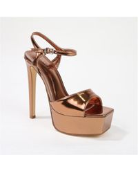 BERNESS - Genevieve Ii Ankle Strap Stiletto Platform Heels - Lyst