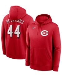 Nike - Elly De La Cruz Cincinnati S Player Name Number Club Pullover Hoodie - Lyst