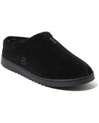 Dearfoams - Dean Genuine Suede Clog House Shoe Slipper - Lyst