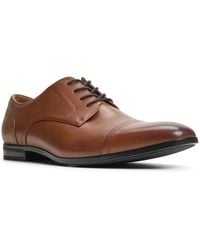 ALDO - Luigi Leather Derby Lace Up Dress Shoe - Lyst
