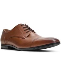 ALDO - Luigi Leather Derby Lace Up Dress Shoe - Lyst