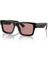 Prada - Rectangle Polarized Sunglasses - Lyst