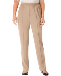 Woman Within - Plus Size Tall The Hassle-free Elastic-waist Soft Knit Pant - Lyst