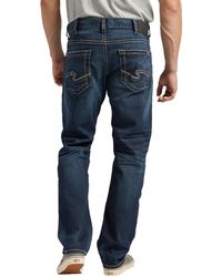 Silver Jeans Co. - Men's Eddie Relaxed-fit Taper Jeans - Lyst