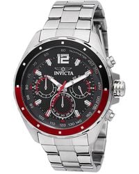 INVICTA WATCH - 49361 Speedway Quartz Chronograph Black Dial Watch - Lyst
