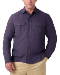 Kingsize - Big & Tall Signature Solid Flannel Shirt - Lyst