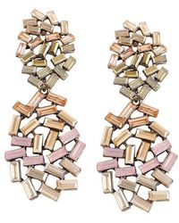 SOH - Crystal Drop Earrings - Lyst