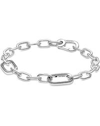 PANDORA - Me Sterling Link Chain Bracelet - Lyst