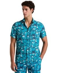 Original Penguin - All-over Agave Print Tile Shirt - Lyst