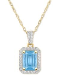 Macy's - Lab Created Ruby (2 Ct. T.w. - Lyst