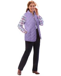 Woman Within - Plus Size Zip-front Quilted Vest - Lyst