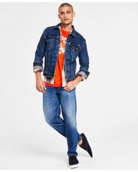 Levi's - Levis Trucker Jacket Classic Western Shirt Relaxed Fit T Shirt 550 92 Relaxed Fit Jeans - Lyst