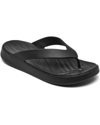 Crocs™ - Getaway Low Casual Flip-flop Sandals From Finish Line - Lyst