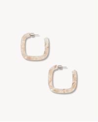 Machete - Midi Square Hoops - Lyst