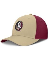 Nike - Gold/garnet Florida State Seminoles 2025 Sideline Rise Local Performance Flex Hat - Lyst
