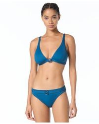 MICHAEL Michael Kors - Logo Detail Swim Bra Top Swim Bottoms - Lyst