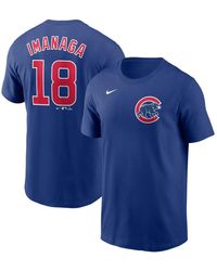 Nike - Patrick Wisdom Chicago Cubs Player Name Number T-shirt - Lyst