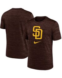 Nike Xander Bogaerts Brown San Diego Padres Name & Number T-Shirt