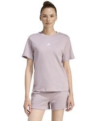 adidas - Crewneck Logo T-shirt - Lyst