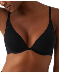 B.tempt'd - By Wacoal Cotton To A Tee Plunge Contour Bra 953272 - Lyst
