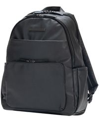 Kenneth Cole - Double Compartment Faux Leather 15" Laptop Fashion Backpack - Lyst